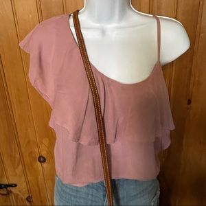 One shoulder top